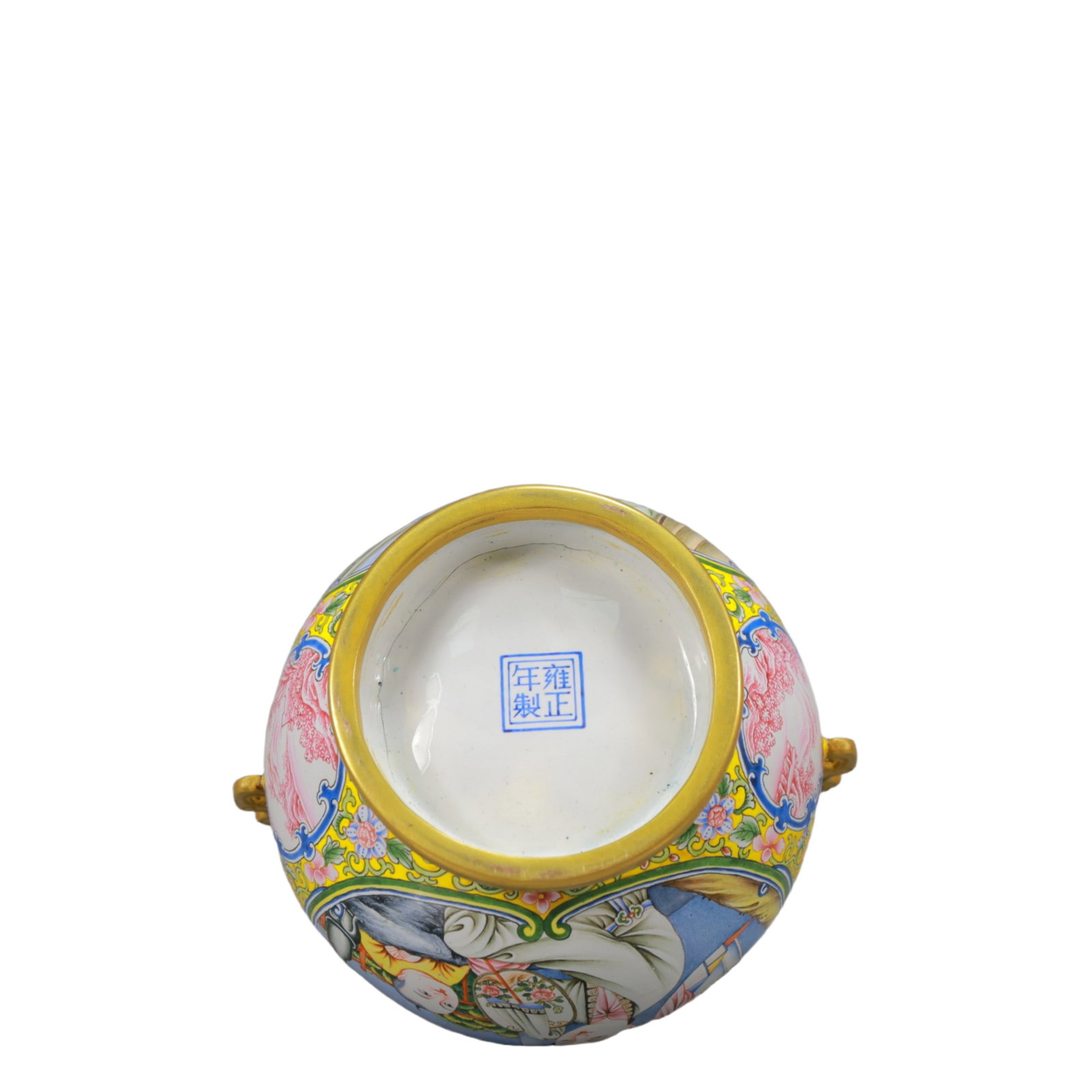 An Exquisite Painted Enamel Figure Pattern Jar - 8