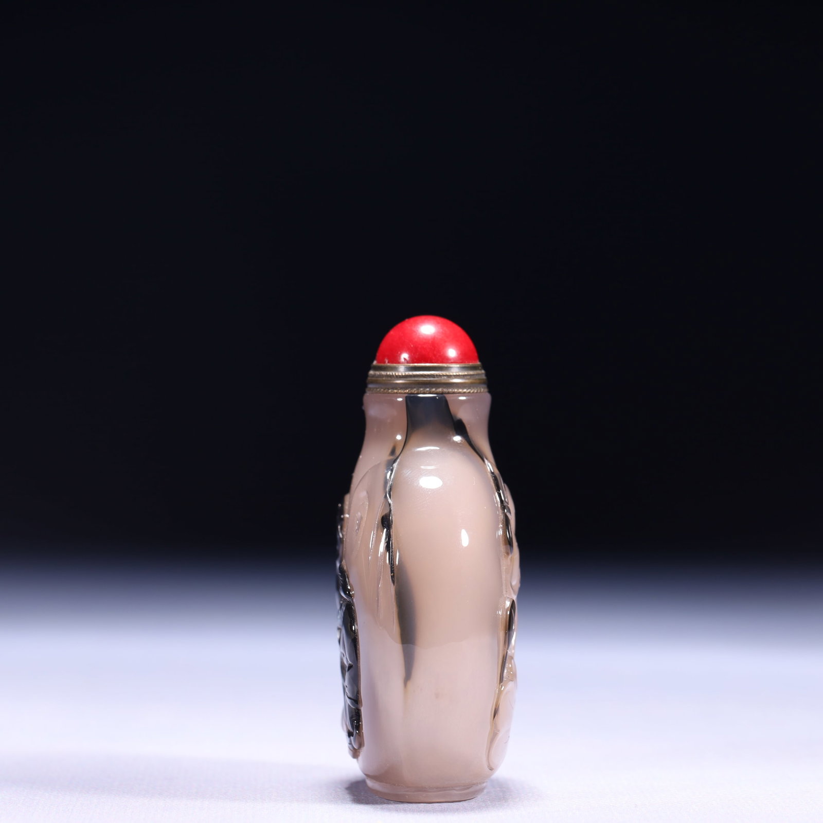 An Exquisite Agate Figure Pattern Snuff Bottle - 4