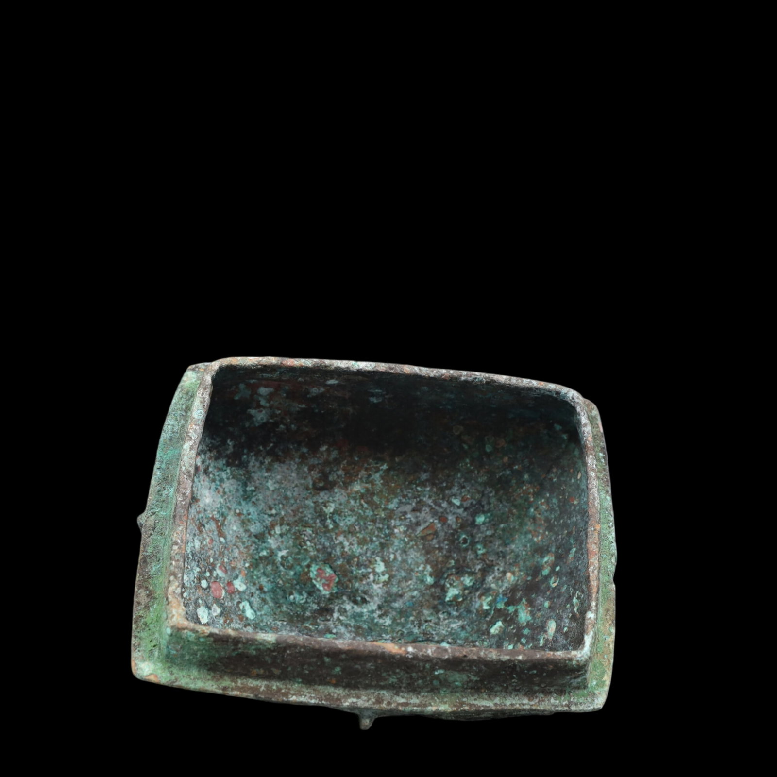 A Precious Bronze Beast-Face Pattern Bottle - 6
