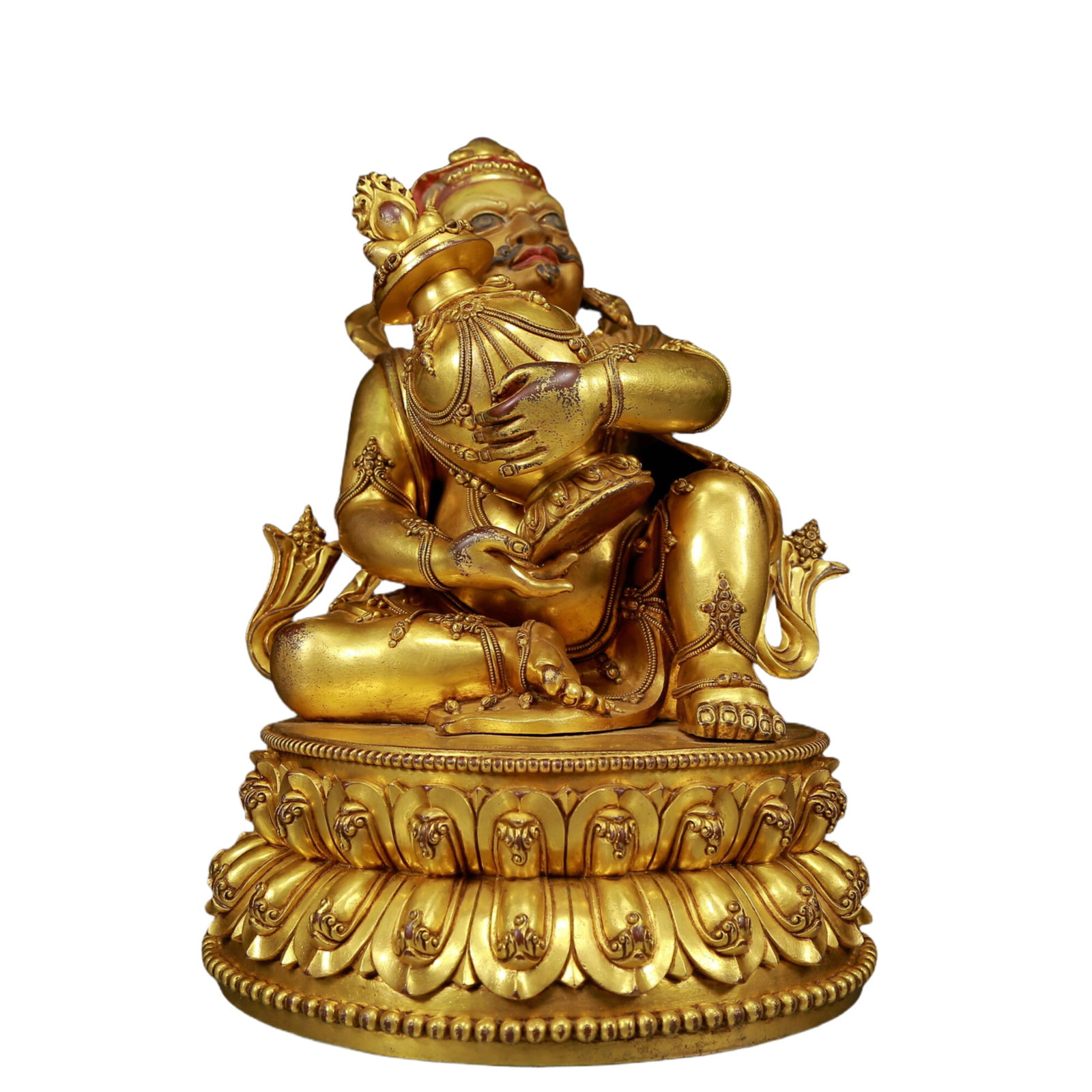 A Magnificent Gilt-Bronze Figure Of Vajrapani (1 of 9)