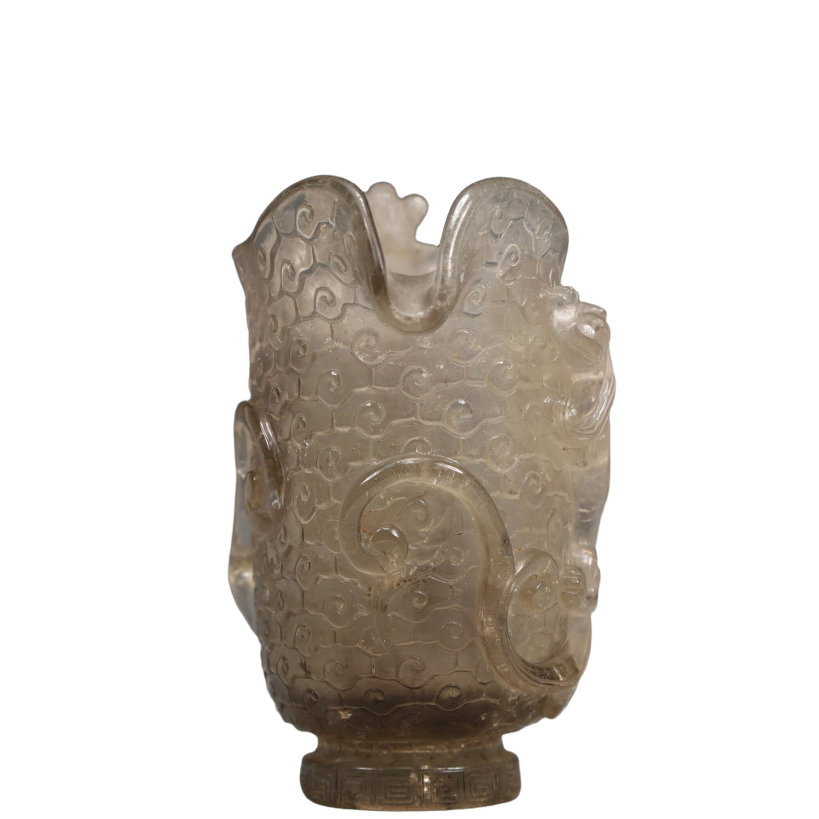 An Exquisite Crystal Auspicious Beast Pattern Cup - 6