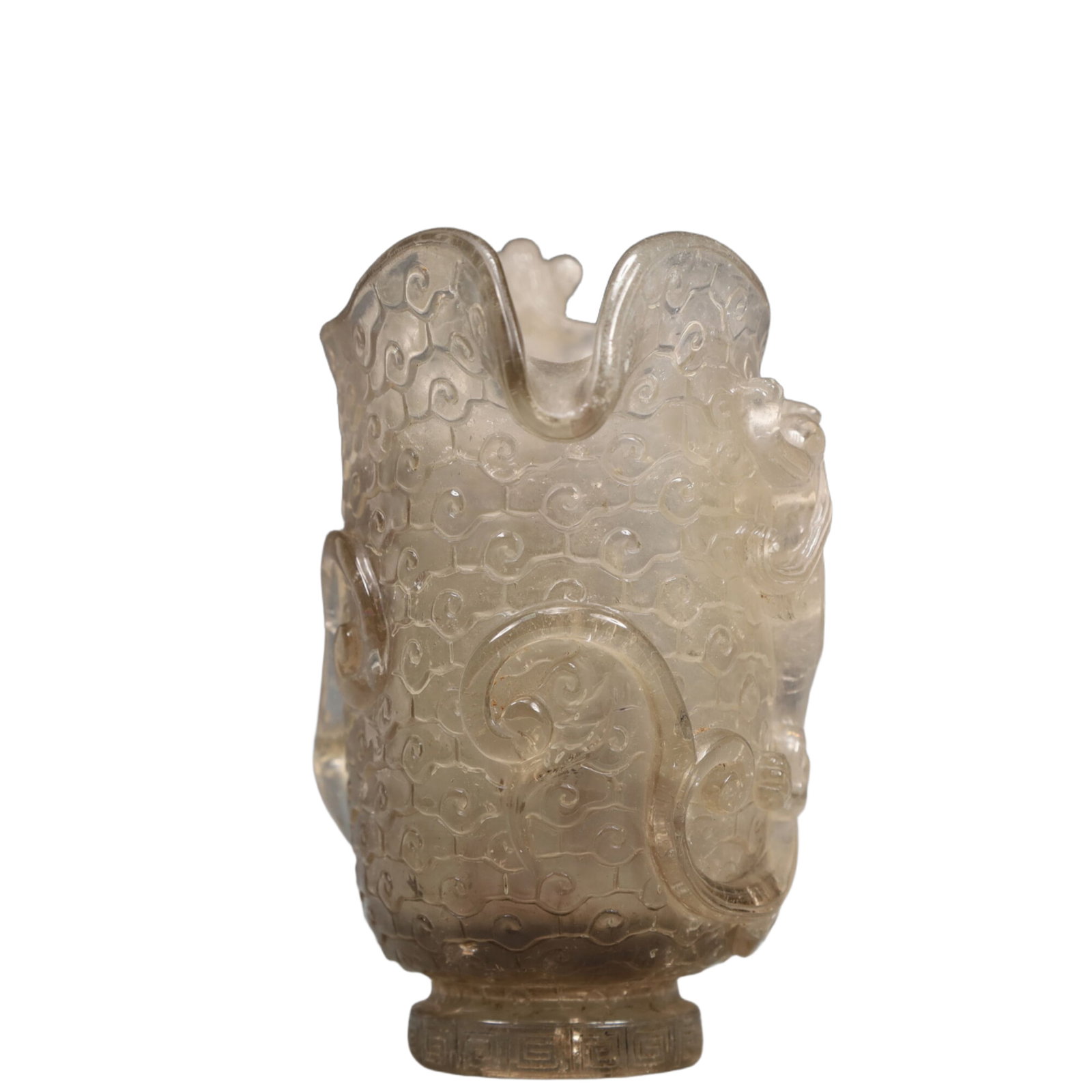 An Exquisite Crystal Auspicious Beast Pattern Cup - 7