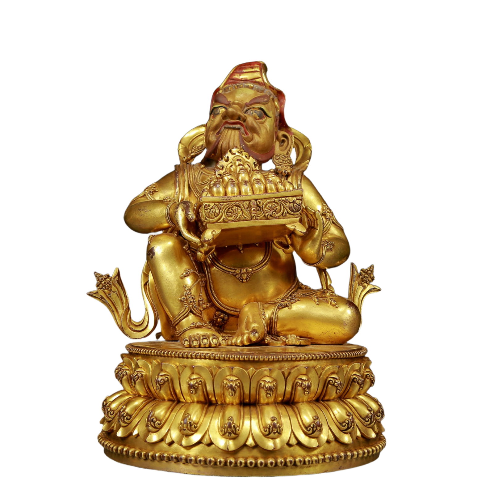 A Magnificent Gilt-Bronze Figure Of Vajrapani (1 of 10)
