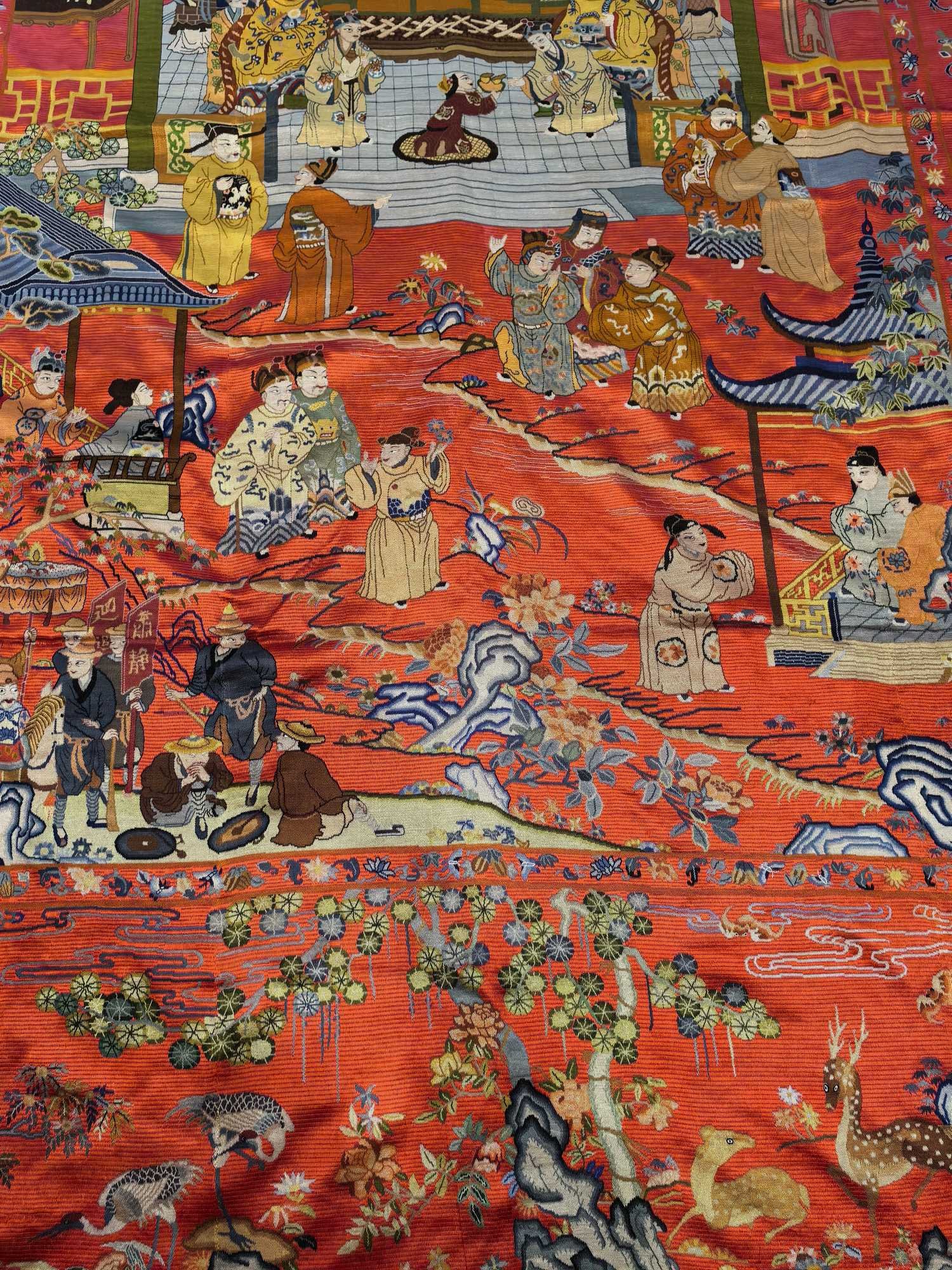 A Rare Figure Pattern Embroidery - 2