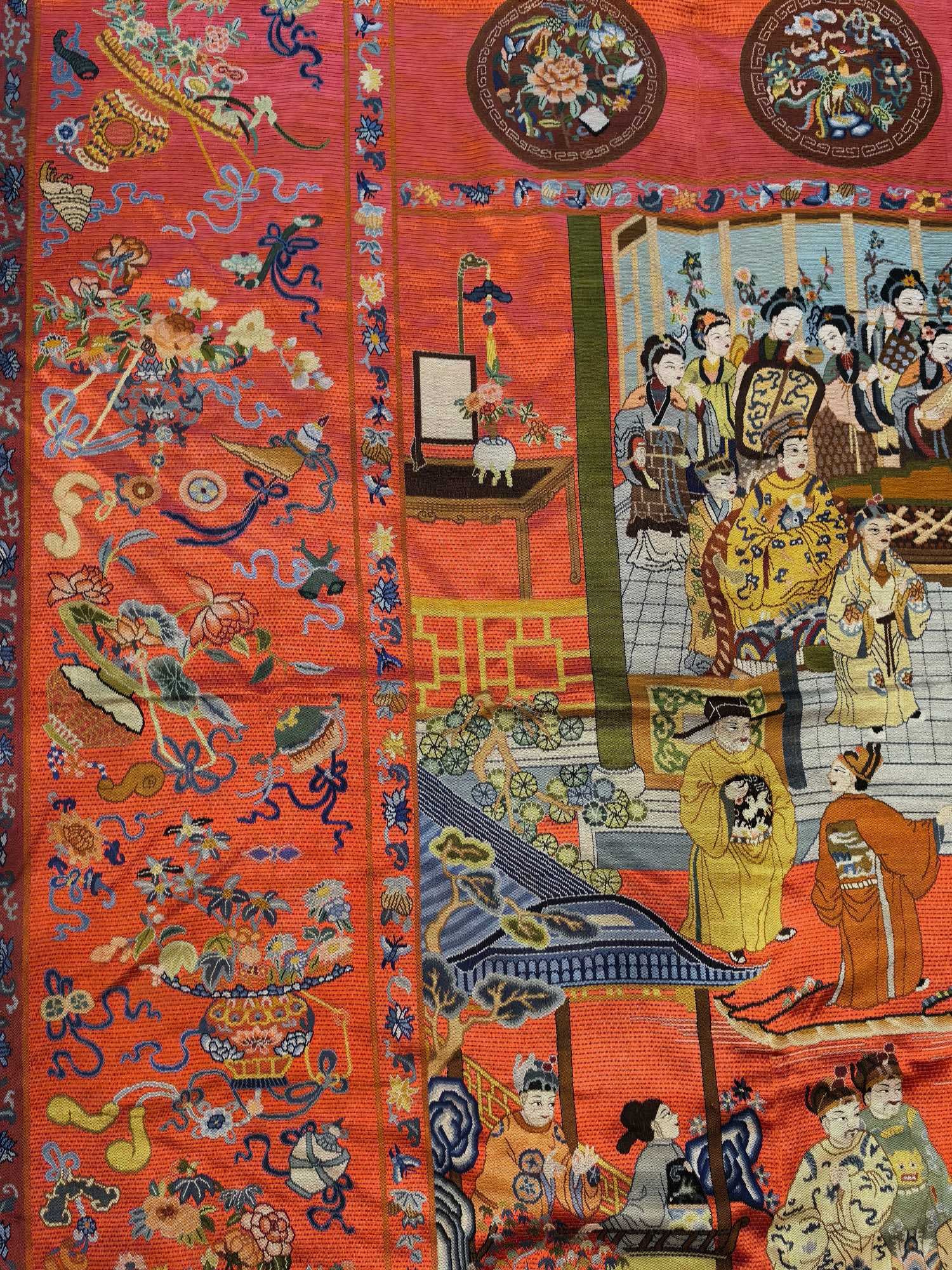 A Rare Figure Pattern Embroidery - 5