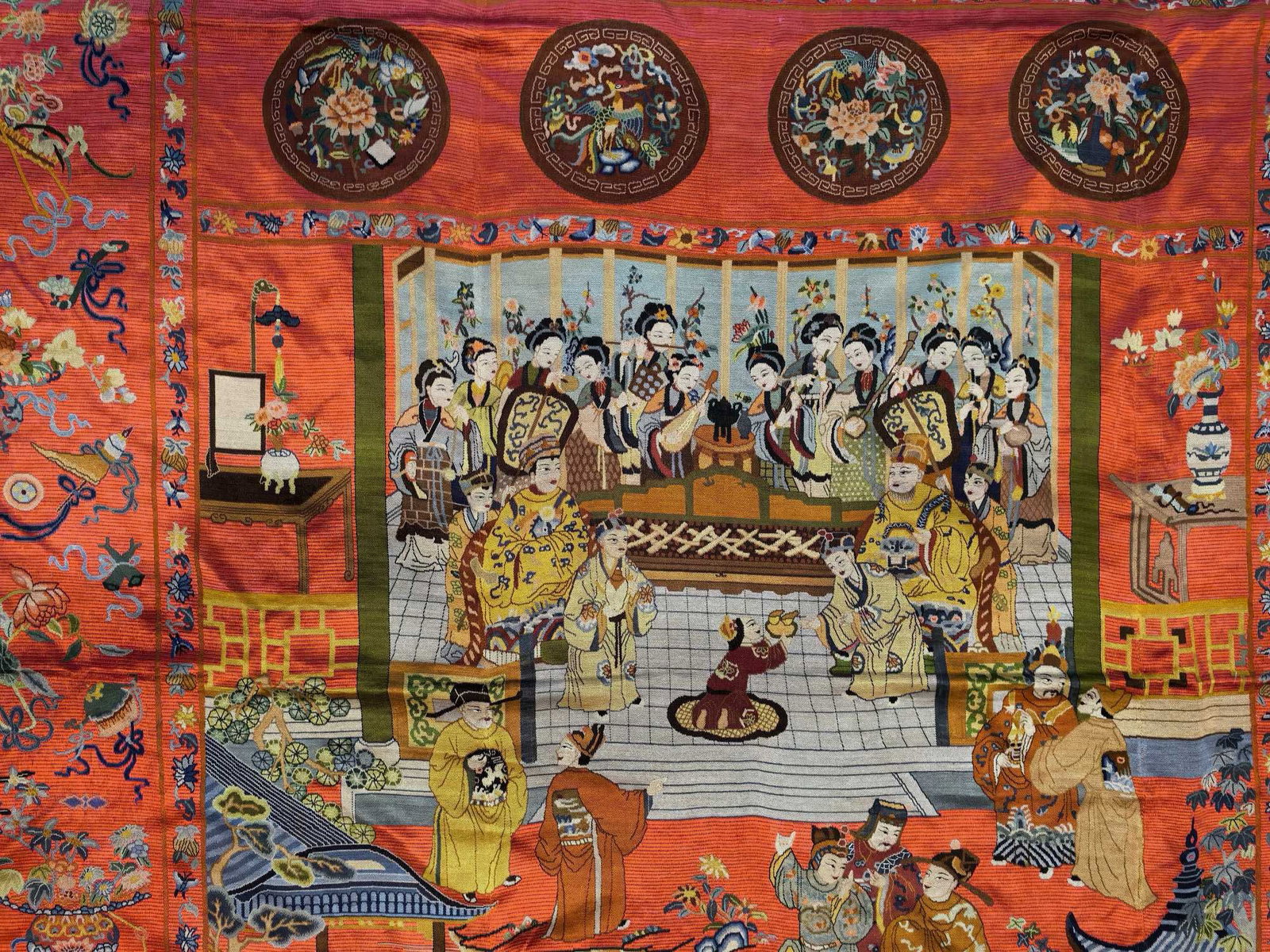 A Rare Figure Pattern Embroidery - 6