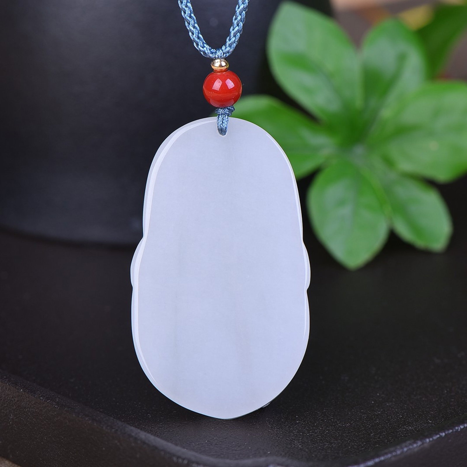 An Exquisite Jadeite Dragon Pattern Pendant - 3
