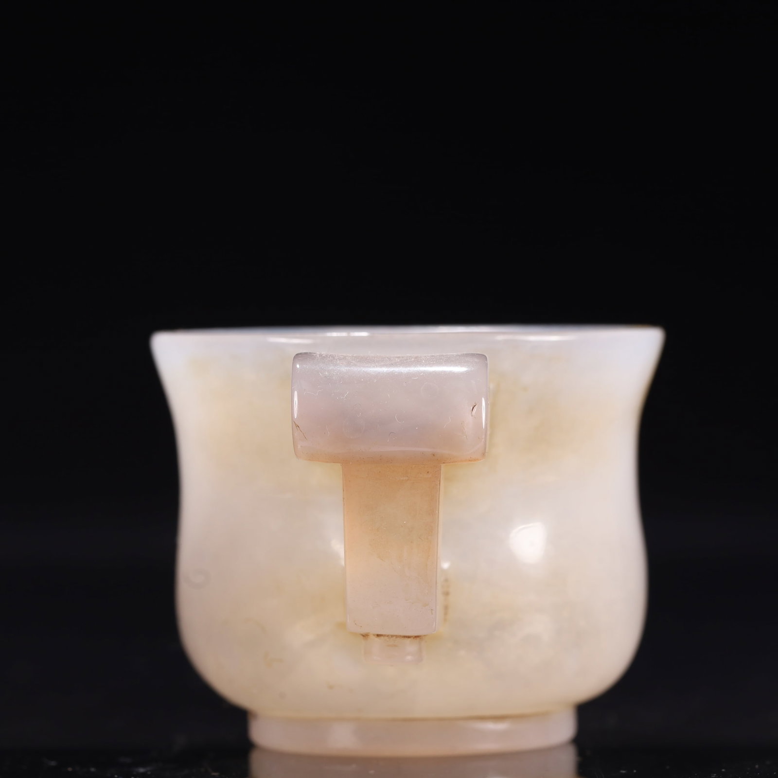 An Exquisite Agate Double-Ears Cup - 3