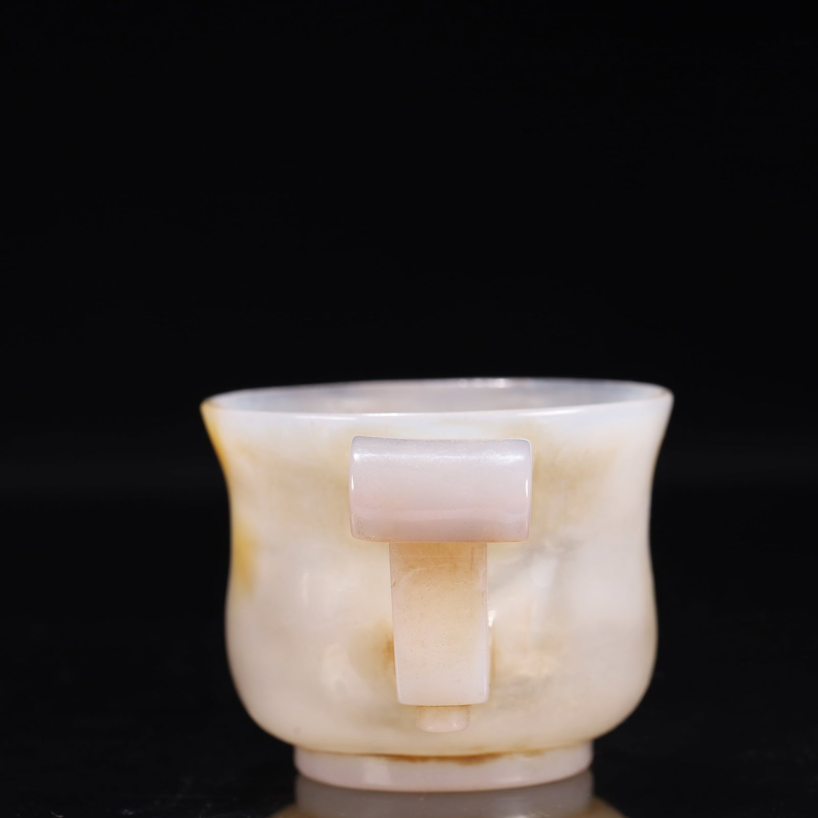 An Exquisite Agate Double-Ears Cup - 6