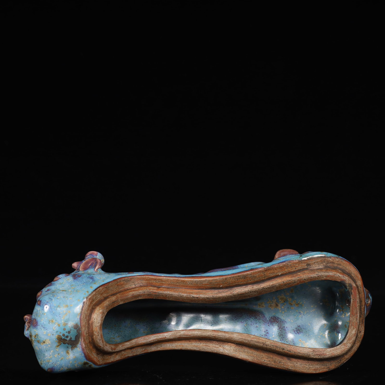 An Exquisite Jun yao Beast-Face Pattern Ewer - 11