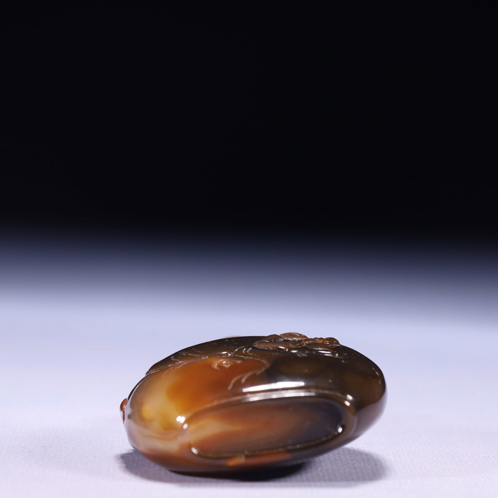 An Exquisite Agate Figure Pattern Snuff Bottle - 8