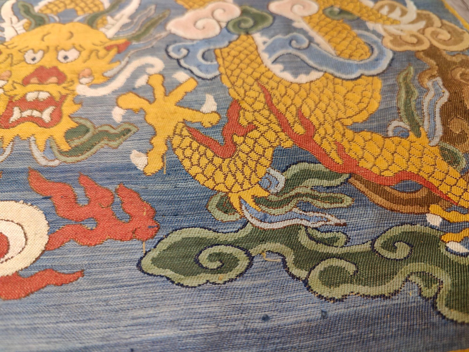 Yunjin dragon pattern couplet - 9
