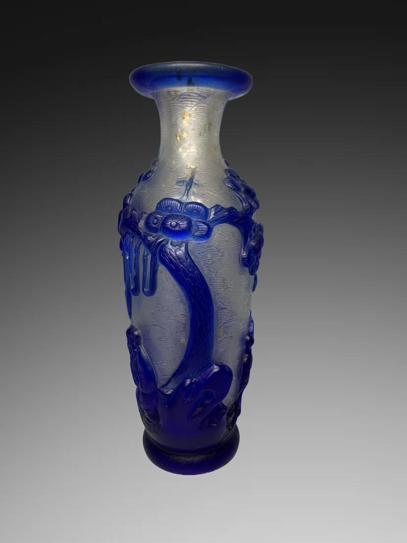 An Exquisite Colored Glaze Figures Pattern Vase - 7