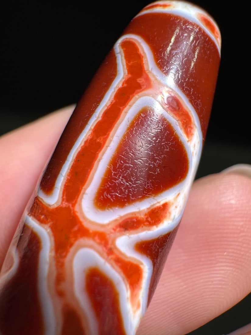 An Exquisite Two-Eye Dzi bead - 3