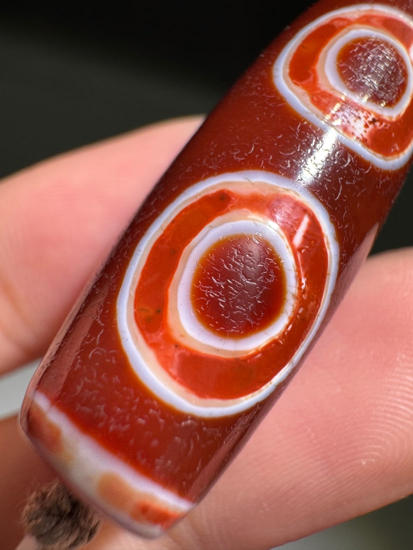 An Exquisite Two-Eye Dzi bead - 4
