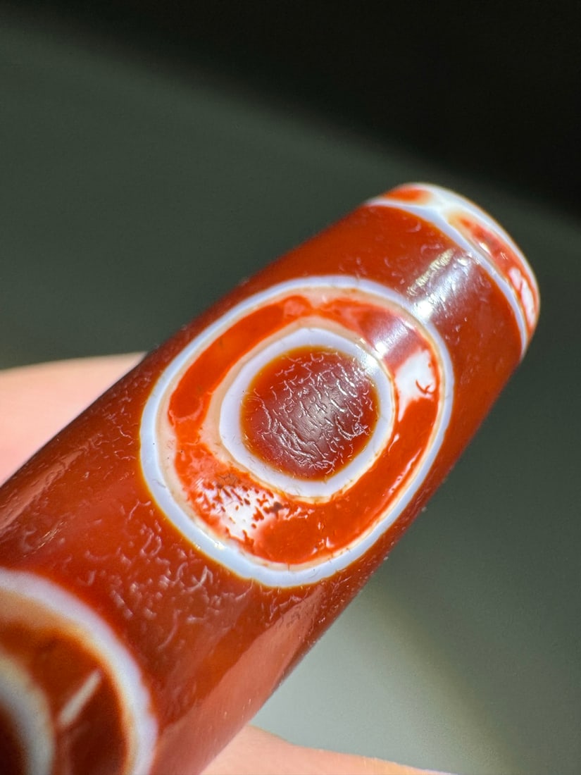An Exquisite Two-Eye Dzi bead - 5
