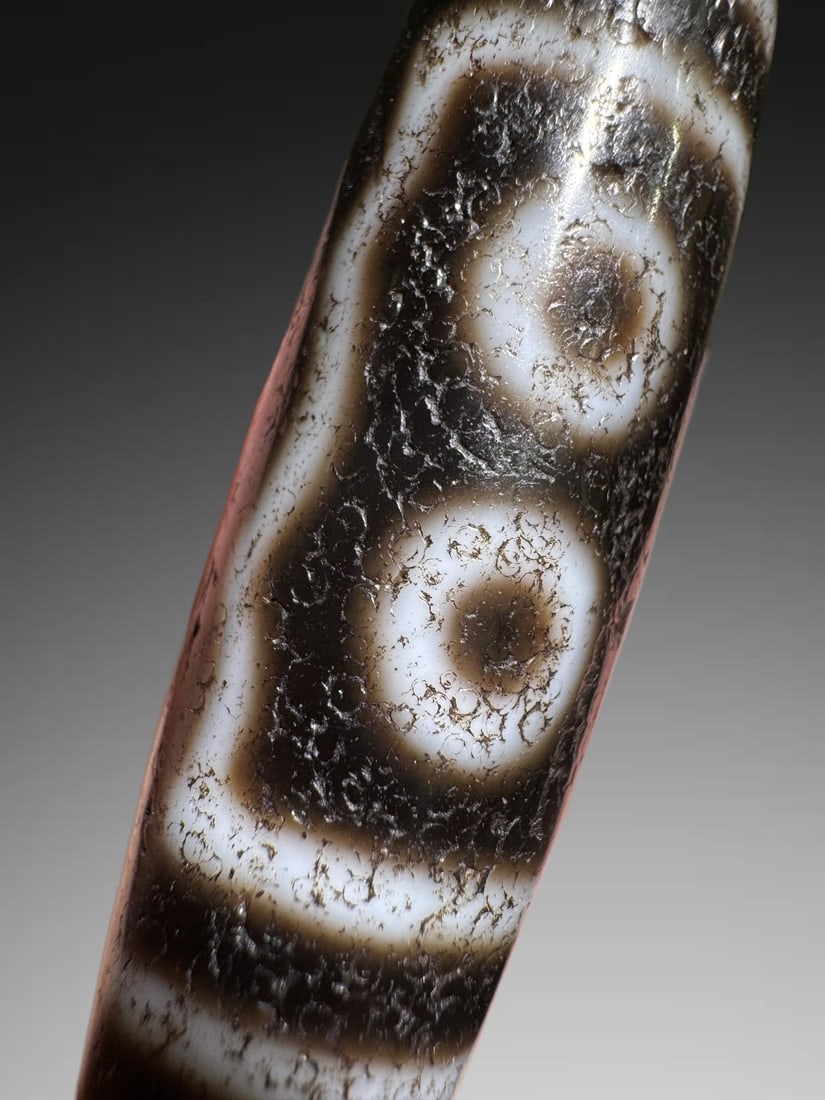 An Exquisite Five-Eye Dzi bead - 4
