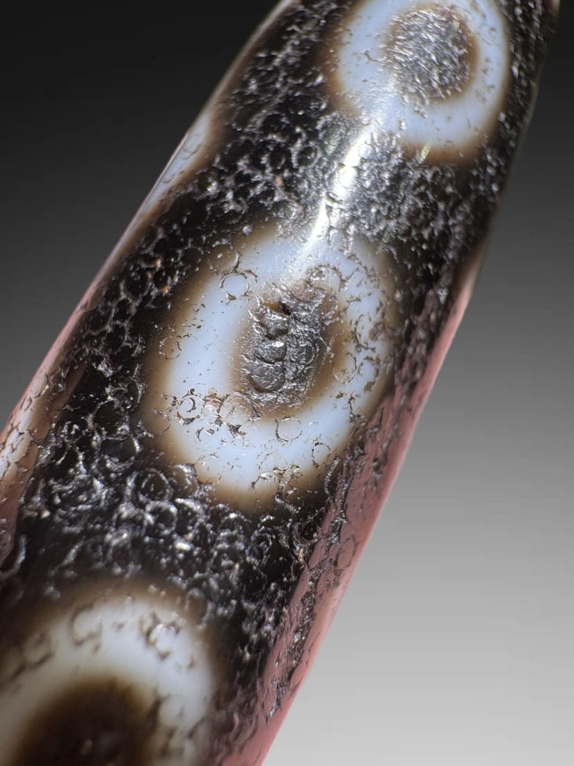 An Exquisite Five-Eye Dzi bead - 6