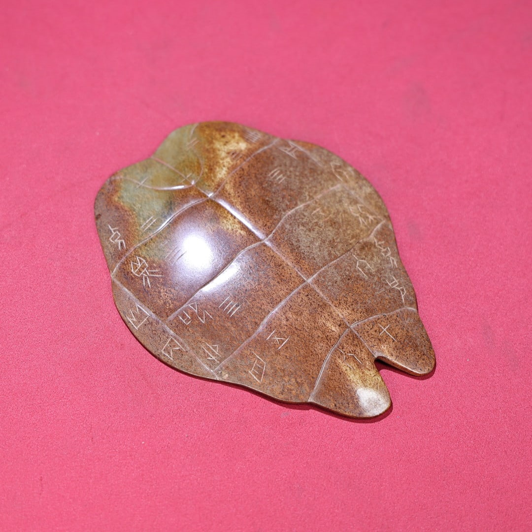 An Exquisite Hotan Jade Tortoise Shell - 3