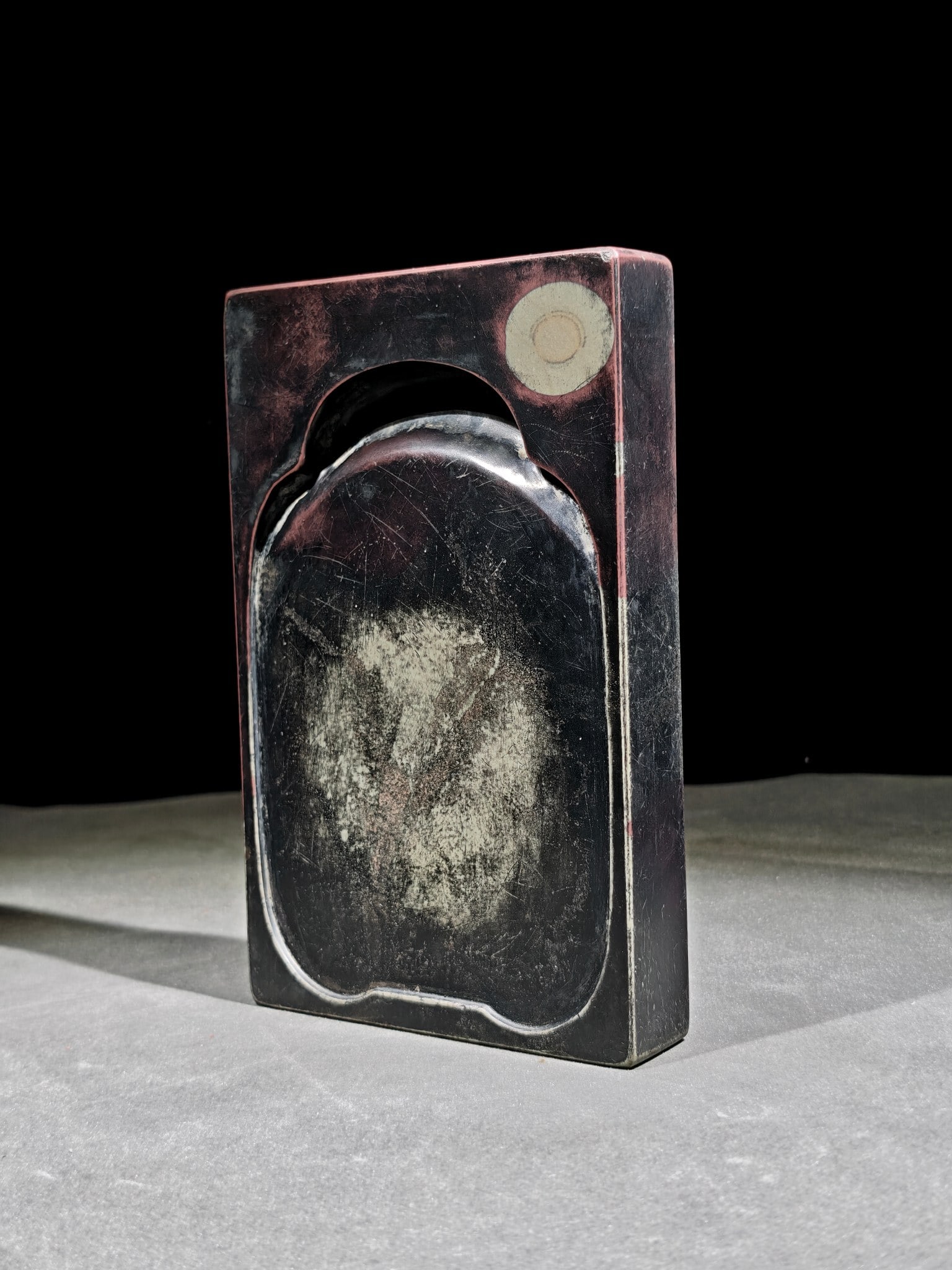 An Exquisite Poem Inkstone: An Exquisite Poem Inkstone,Qing Dynasty,China,Zhao Xiaoyun