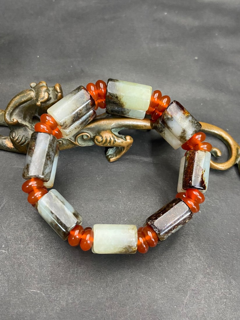 An Exquisite Archaic Jade Bracelets - 4