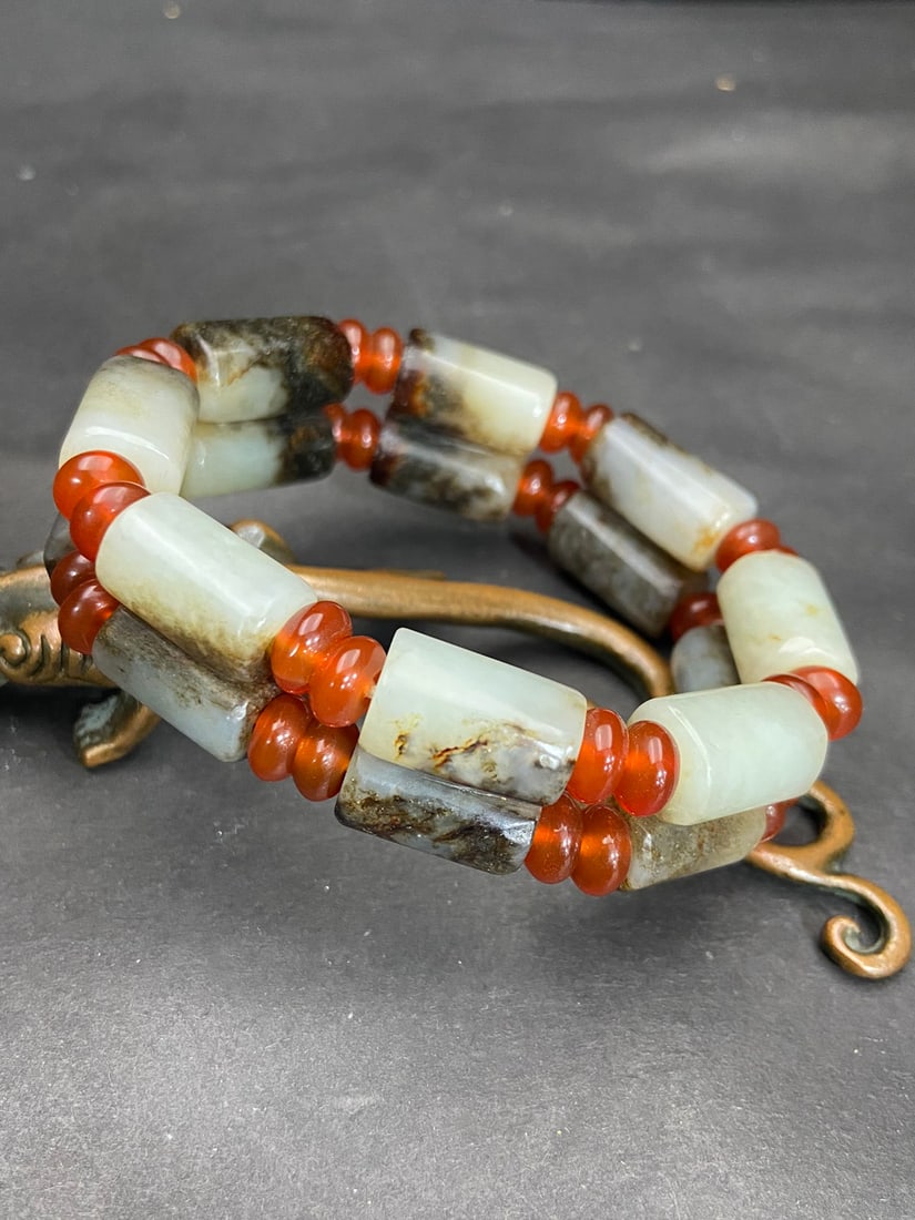 An Exquisite Archaic Jade Bracelets - 8
