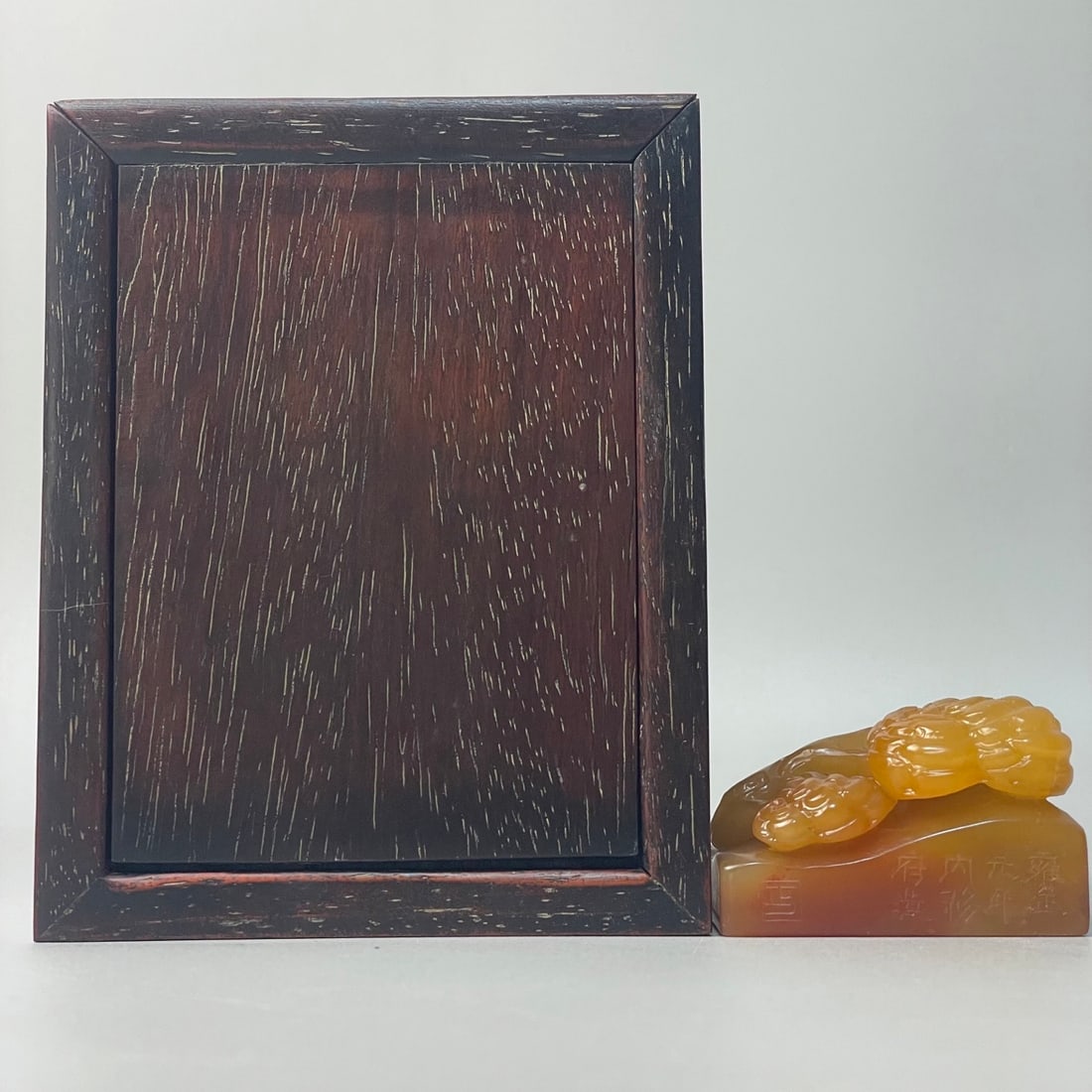 An Exquisite Tianhuang Stone Ganoderma lucidum Pattern Seal (1 of 9)