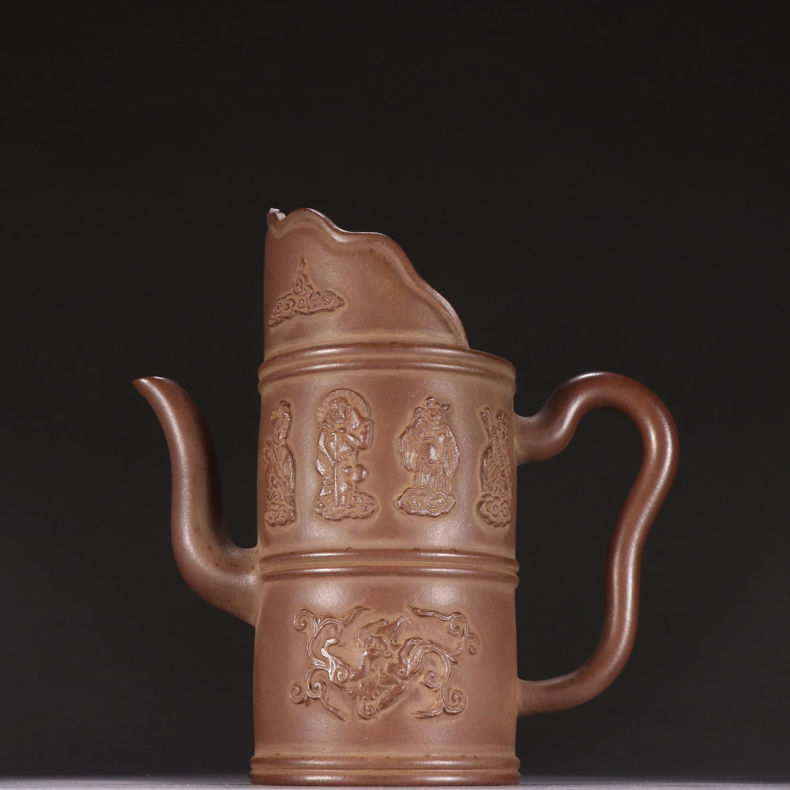 An Exquisite Purple Sands Figure Pattern Ewer (1 of 9)