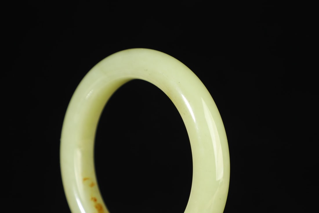 An Exquisite Yellow Jade Bracelets - 6
