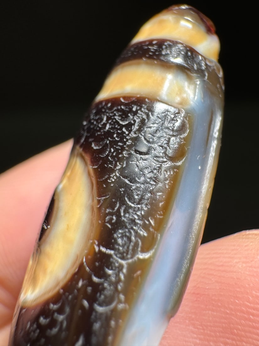 An Exquisite Two-Eye Dzi bead - 3