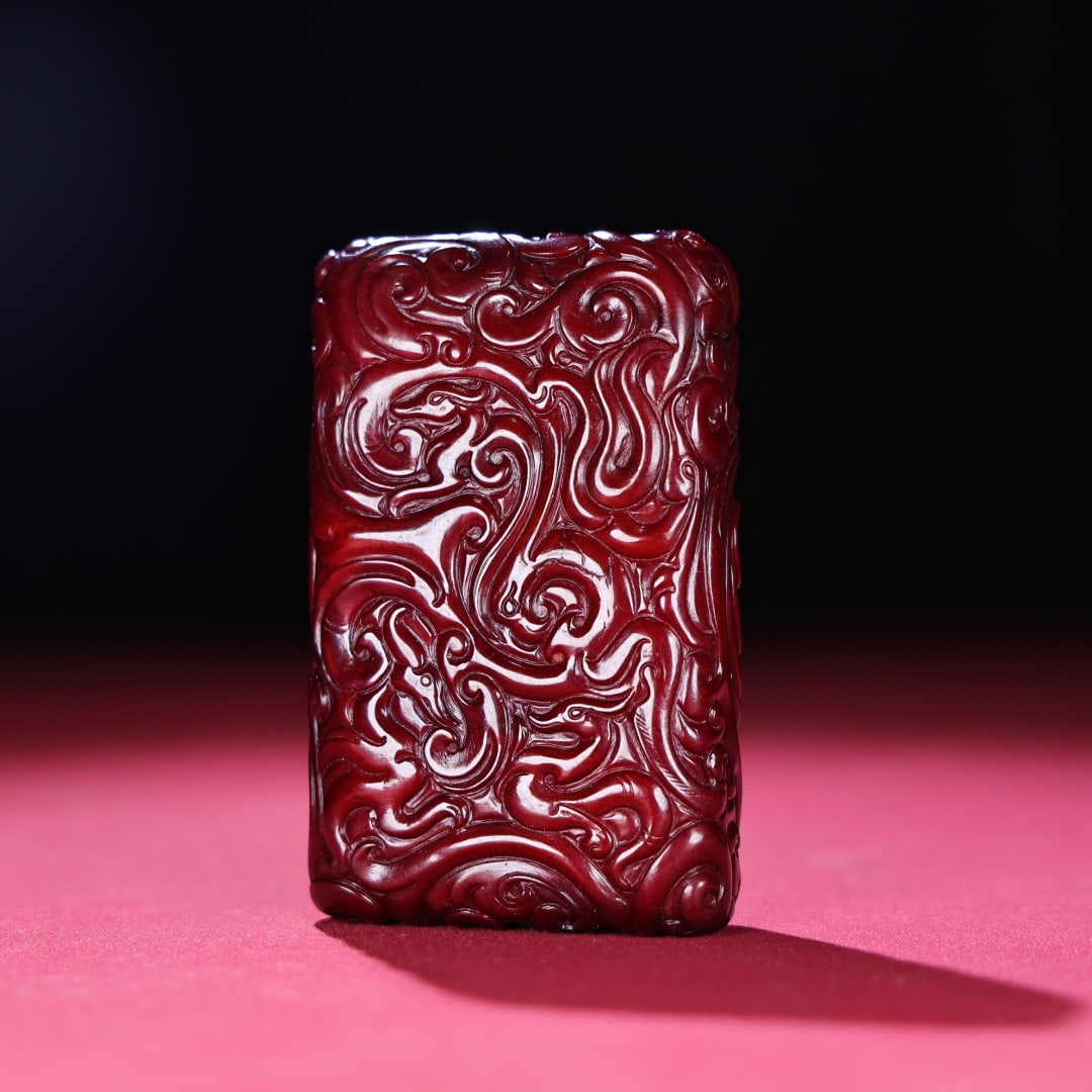 An Exquisite Hotan Jade Phoenix Pattern Pendant - 5