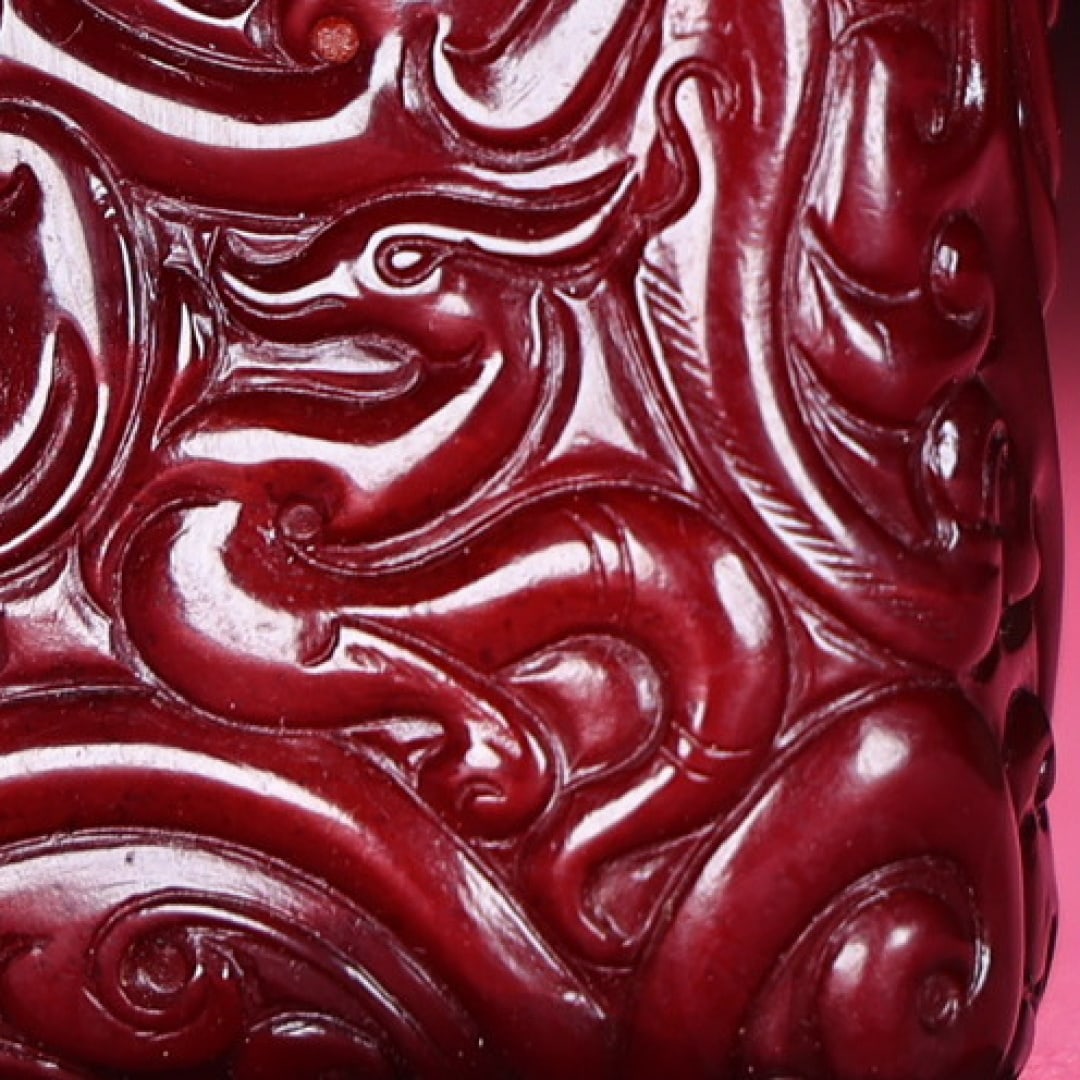 An Exquisite Hotan Jade Phoenix Pattern Pendant - 6