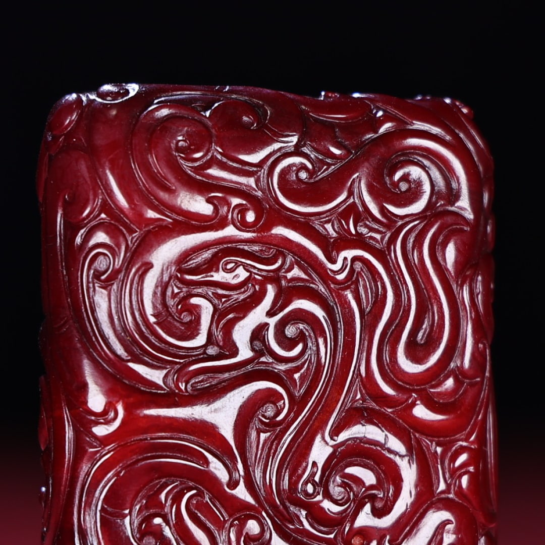 An Exquisite Hotan Jade Phoenix Pattern Pendant - 8