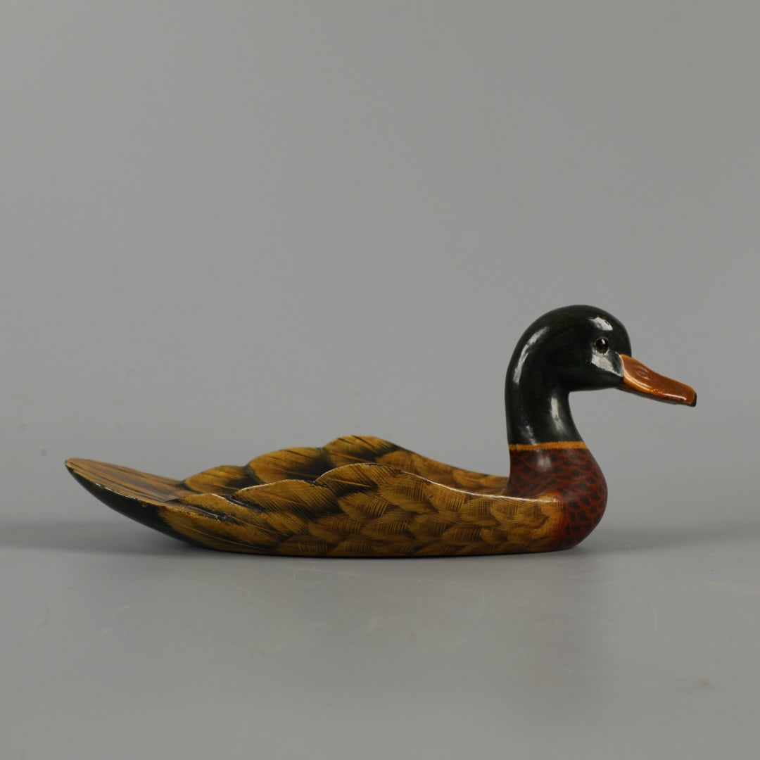 An Exquisite Lacquerware Duck Plate - 6