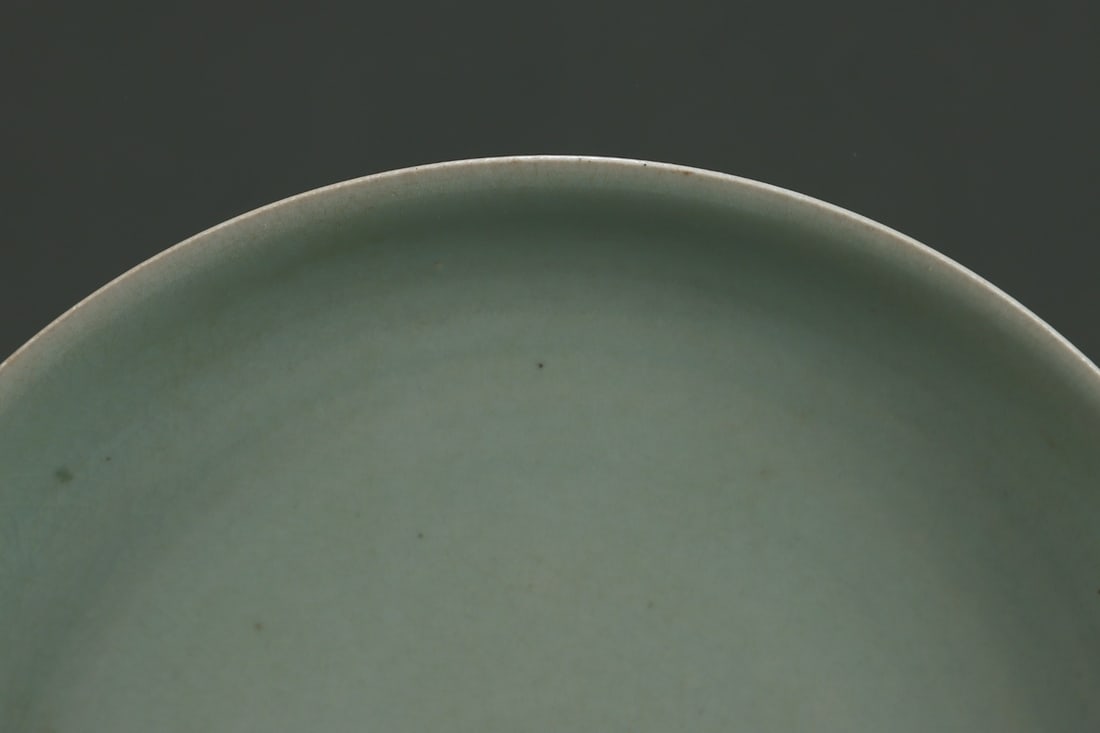 An Exquisite Ru yao Celadon Glazed Plate - 3
