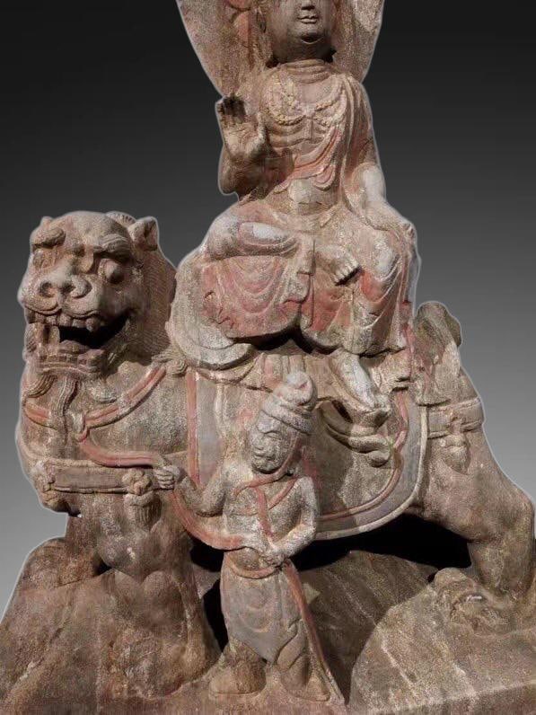 An Exquisite Limestone Buddha statue - 8