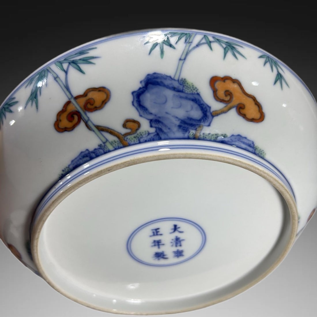 An Exquisite Doucai Peach Pattern Plate - 4