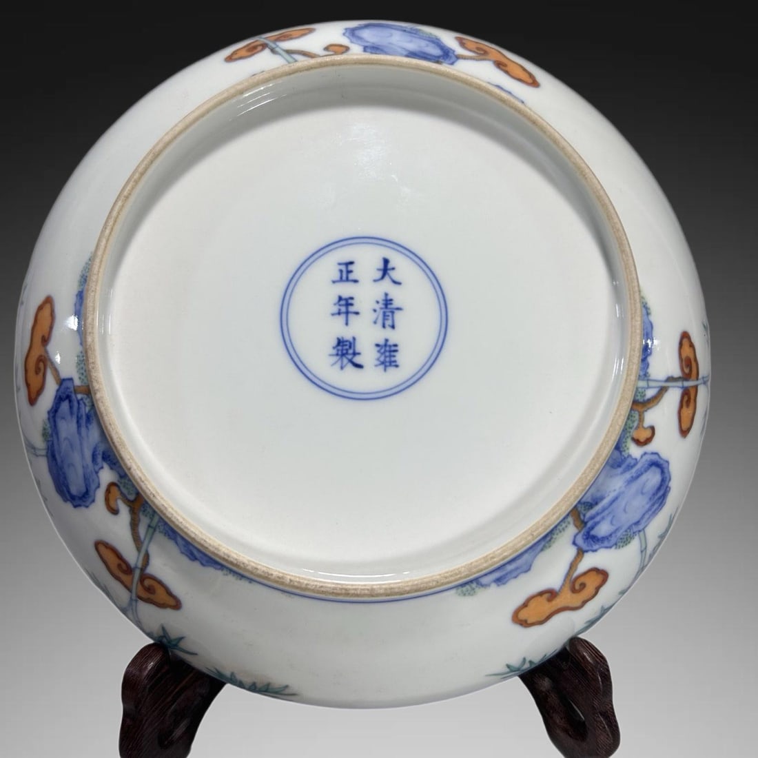 An Exquisite Doucai Peach Pattern Plate - 5