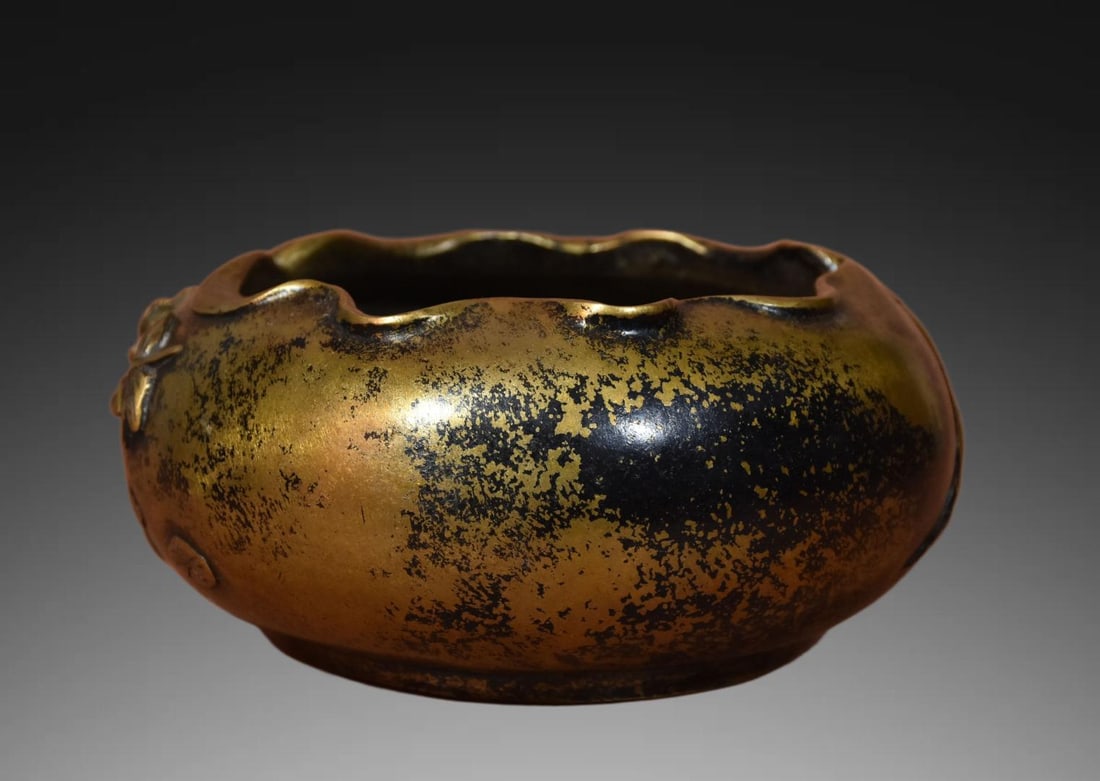 An Exquisite Bronze Dragonfly Pattern Censer - 8