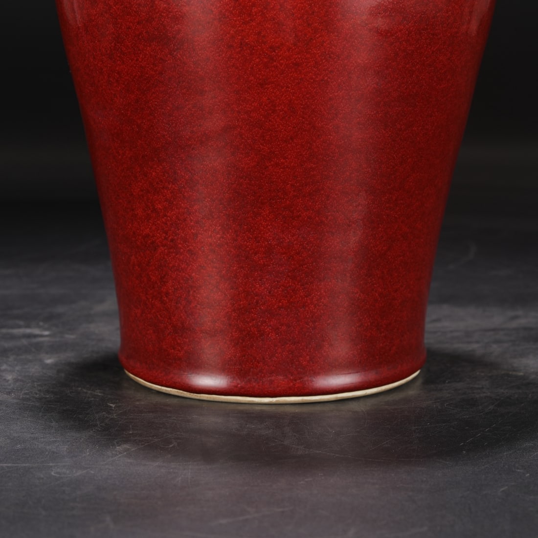 A Rare Ruby red-Glazed Vase - 3