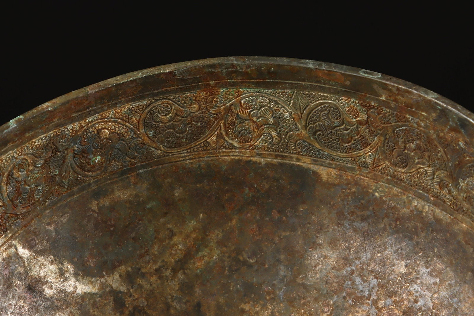 An Exquisite Bronze Turtle Pattern Bowl - 6