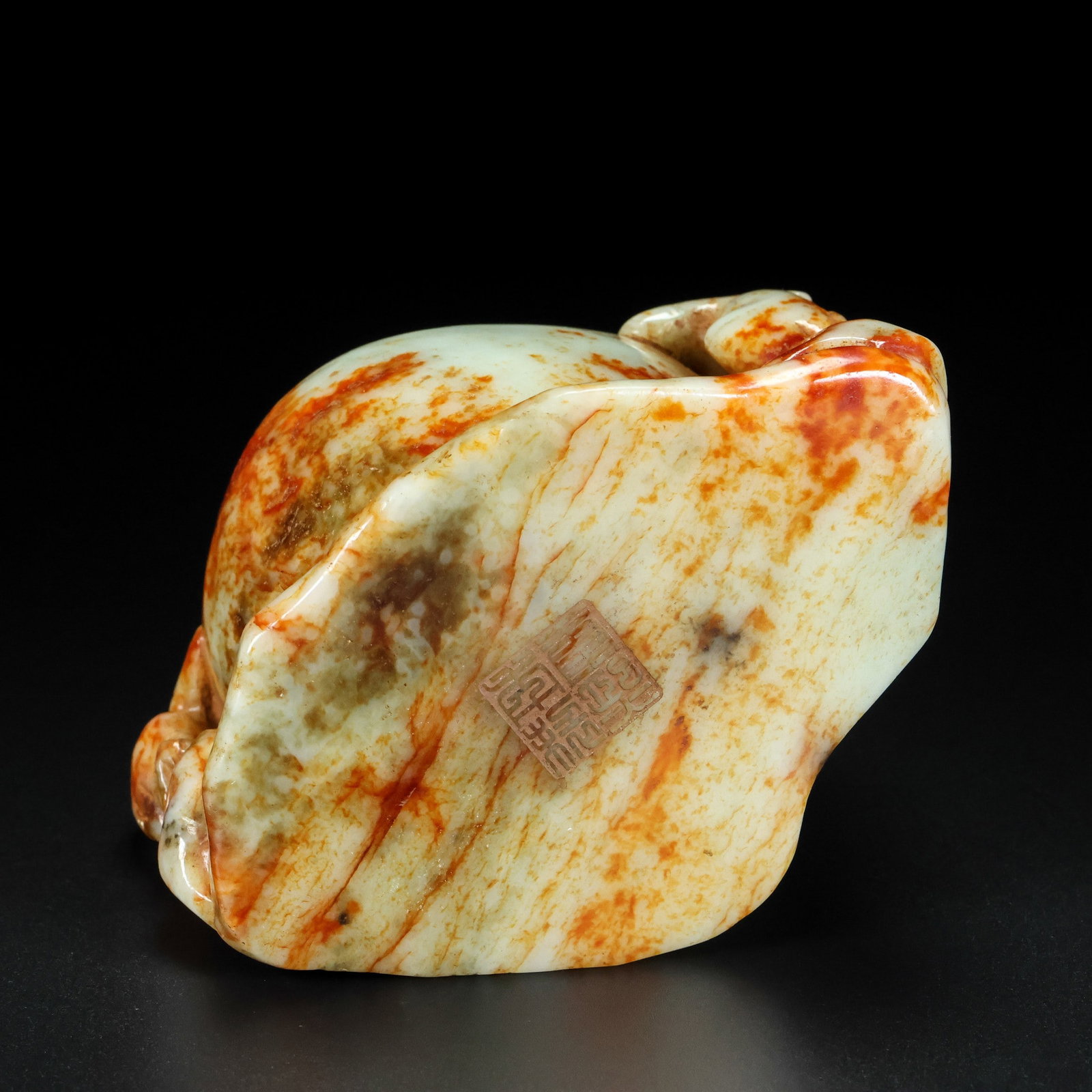 An Exquisite White Jade Monkey Pattern Censer - 9