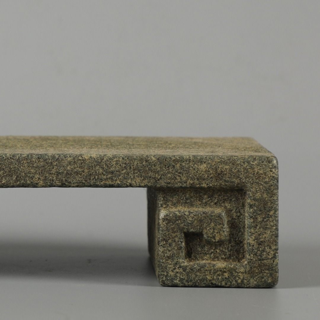 An Exquisite Stone Tea Tray - 2