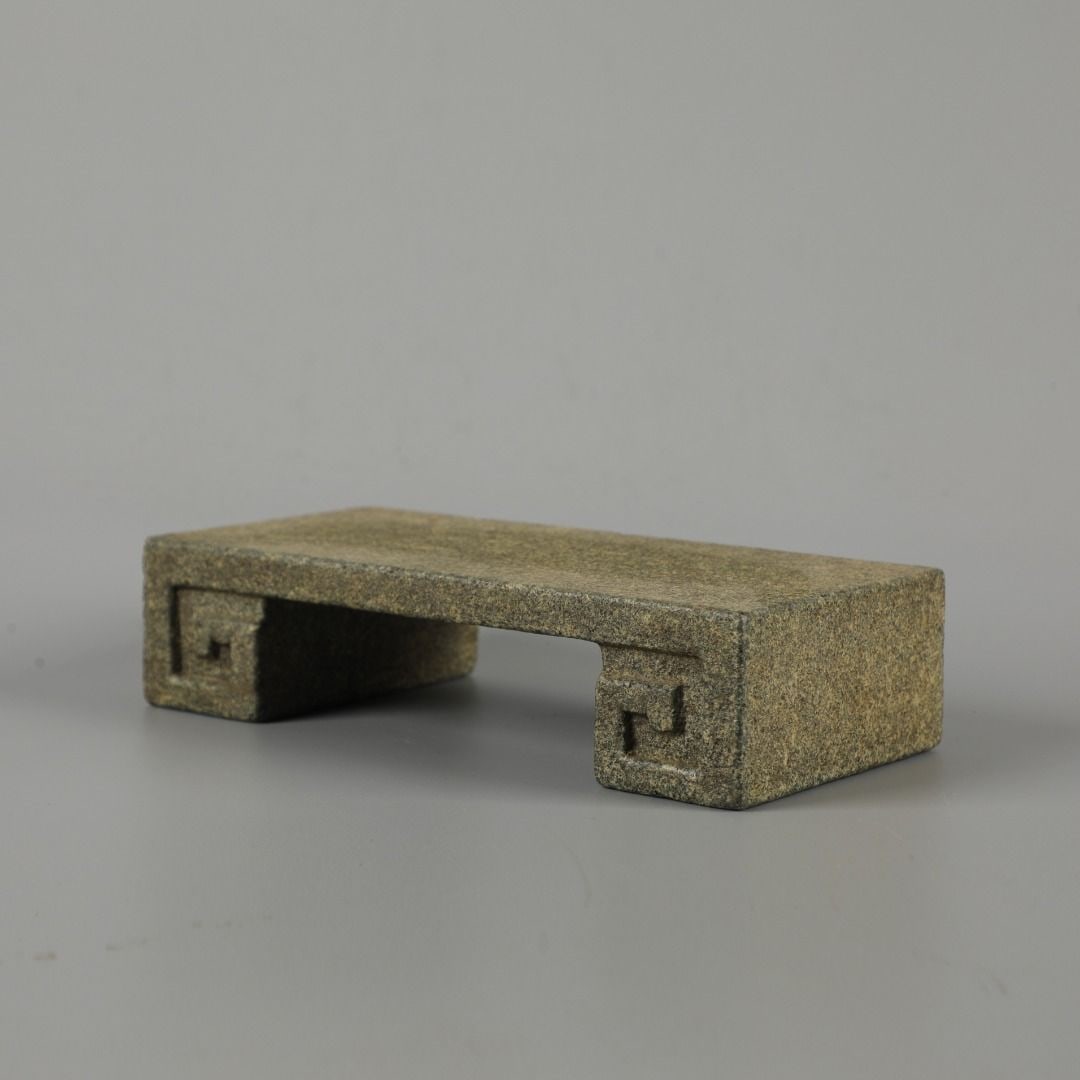 An Exquisite Stone Tea Tray - 4
