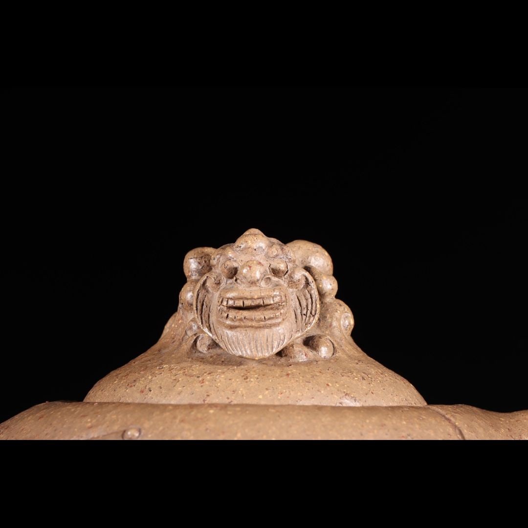 An Exquisite Zisha Fish Pattern Teapot - 2