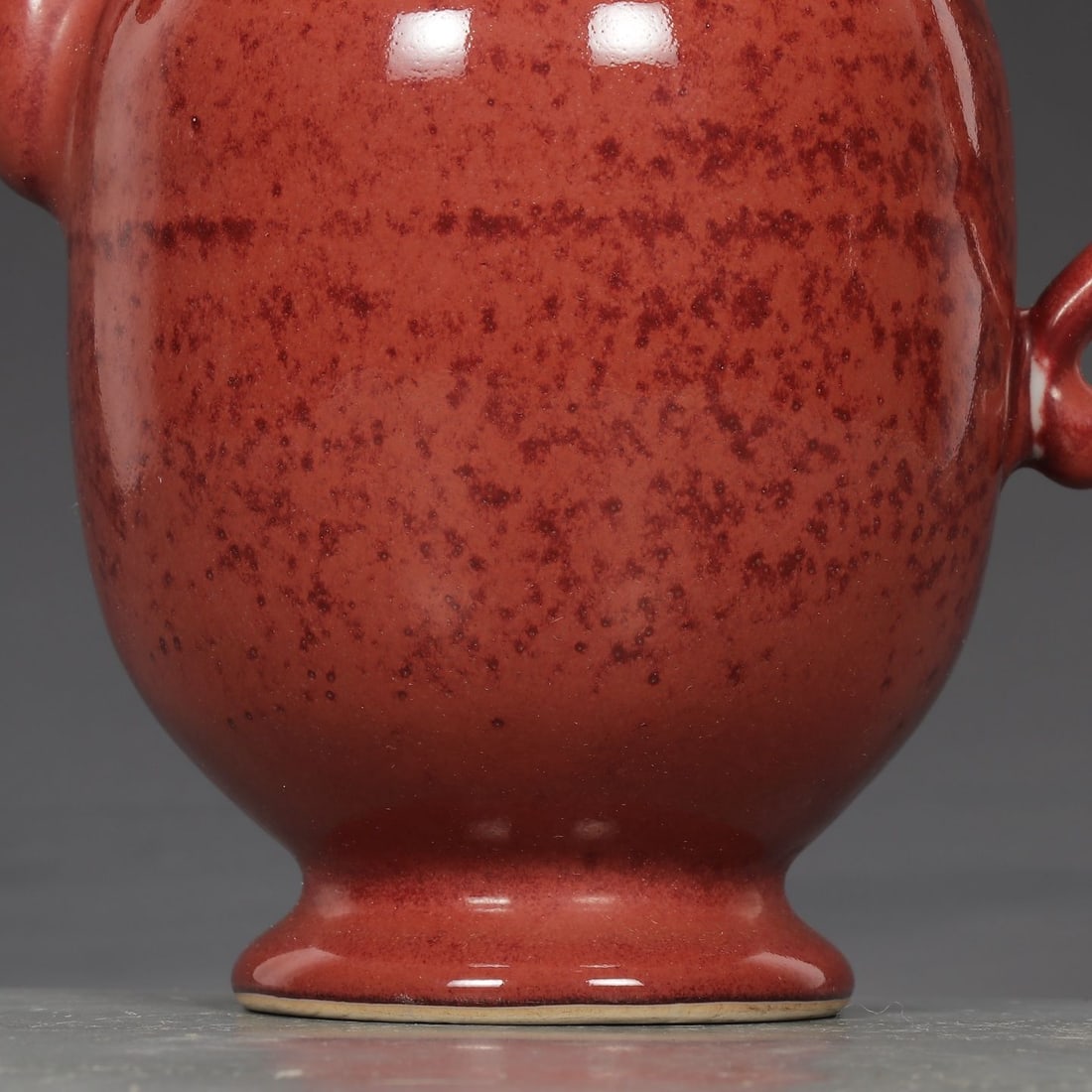 An Exquisite Ruby Red Glazed Dragon Head Ewer - 4