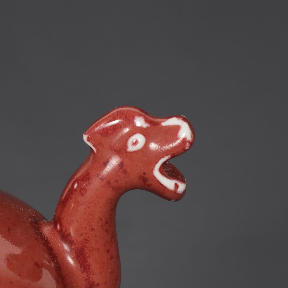 An Exquisite Ruby Red Glazed Dragon Head Ewer - 7