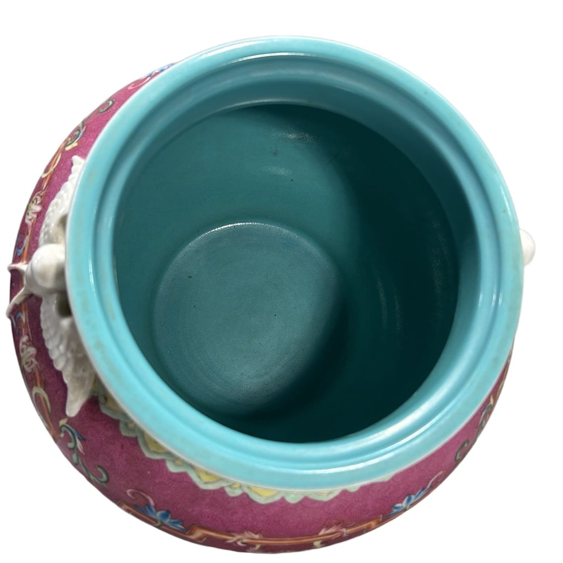An Exquisite Enamel Lotus Pattern Jar - 4