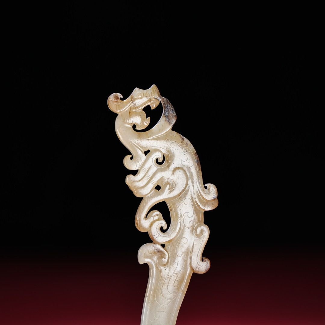 An Exquisite Hotan Jade Accessory - 2