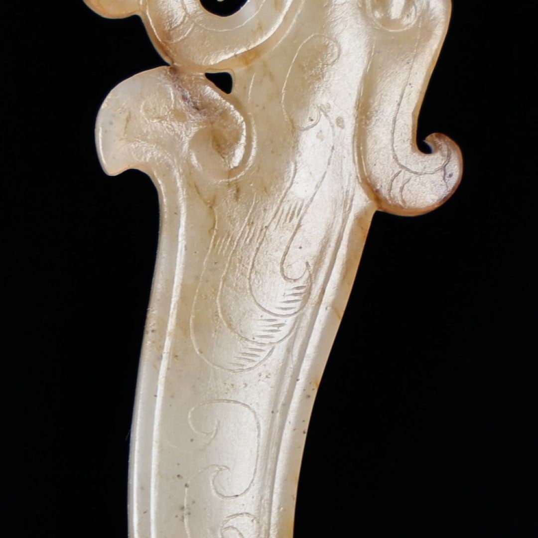 An Exquisite Hotan Jade Accessory - 3